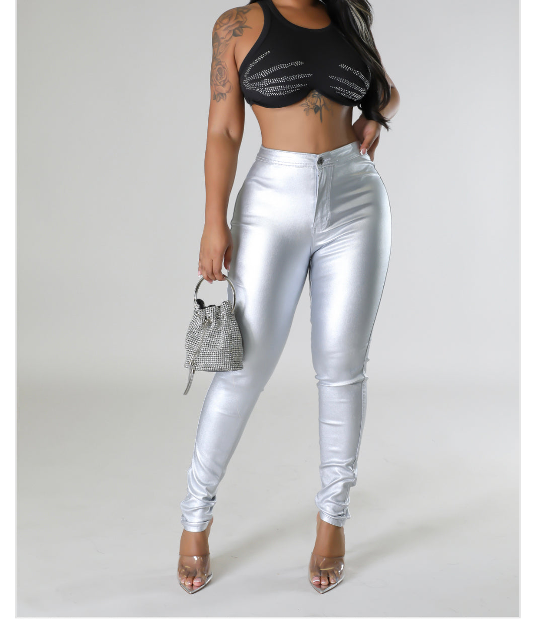 Silver Star Skinnies (S-XL)